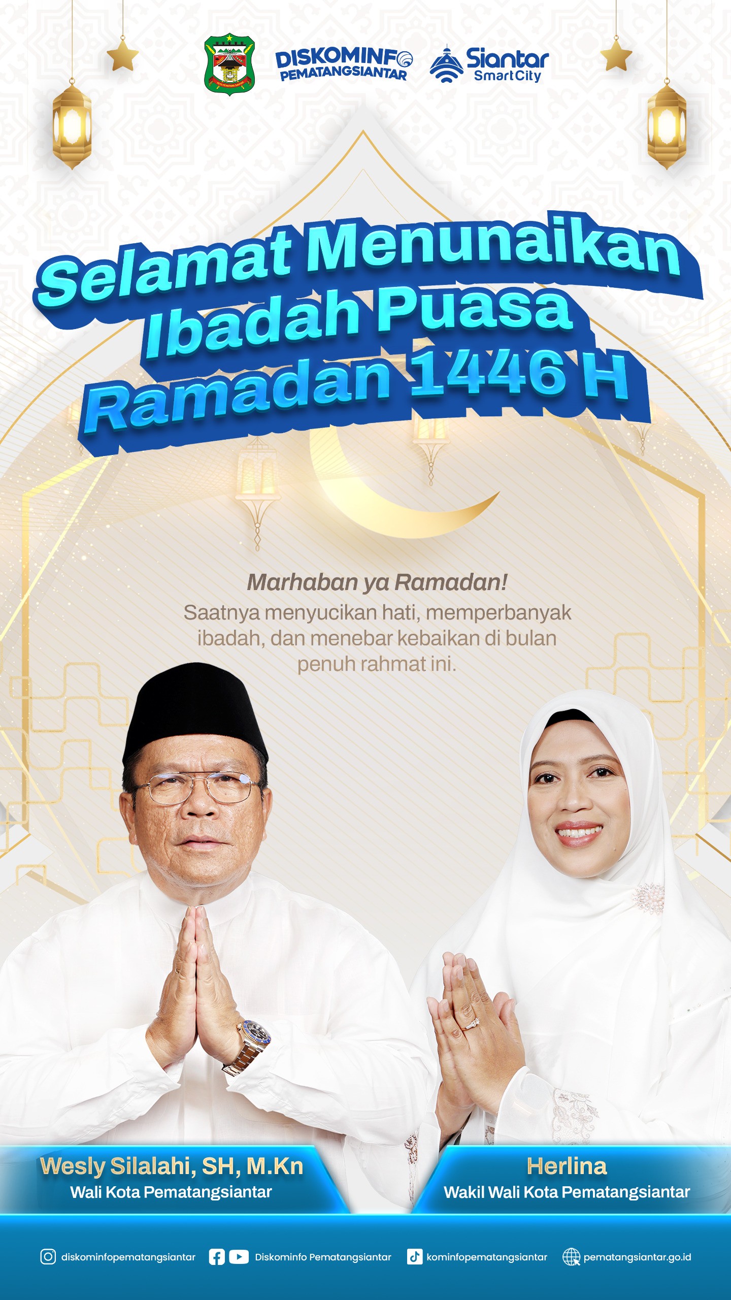 Selamat Menunaikan Ibadah Puasa Ramadan 1446 H- 2025 M