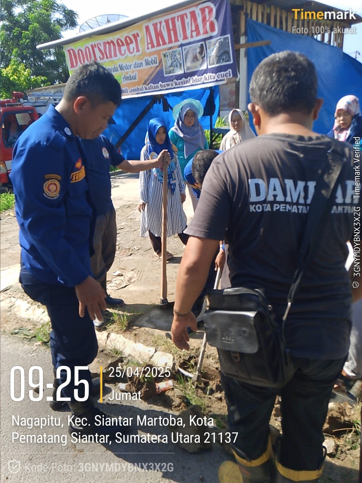 giat LIBAS (Lihat Sumbat Gas) yang beralamat di  Kel. Nagapitu