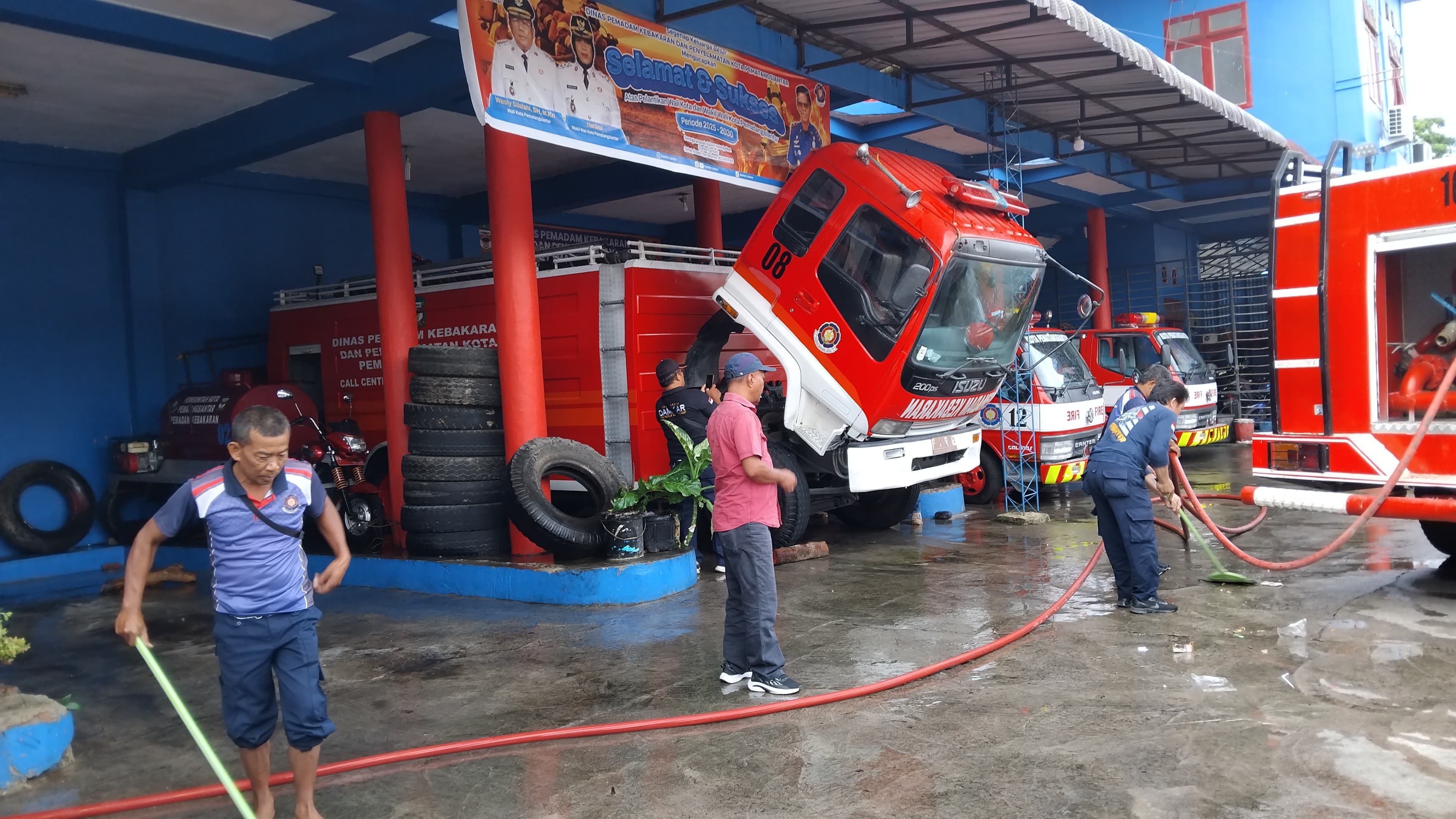 kegiatan korve yang bertujuan untuk menumbuhkan kebersamaan dalam hal kepedulian menjaga lingkungan