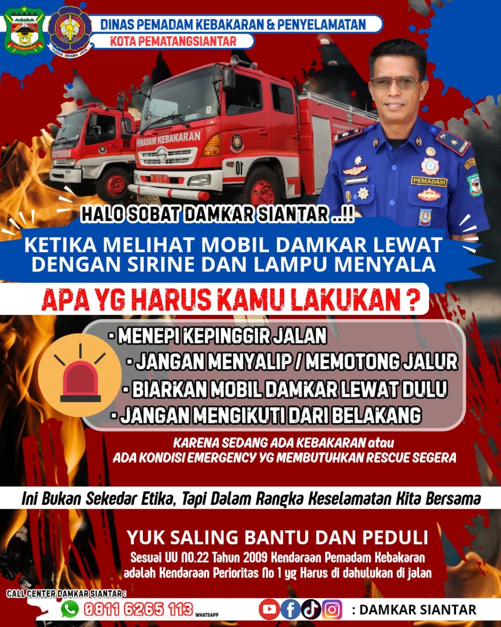 Undang Nomor 22 tahun 2009 tentang Lalu Lintas dan Angkutan Jalan (LLAJ) dalam pasal 134