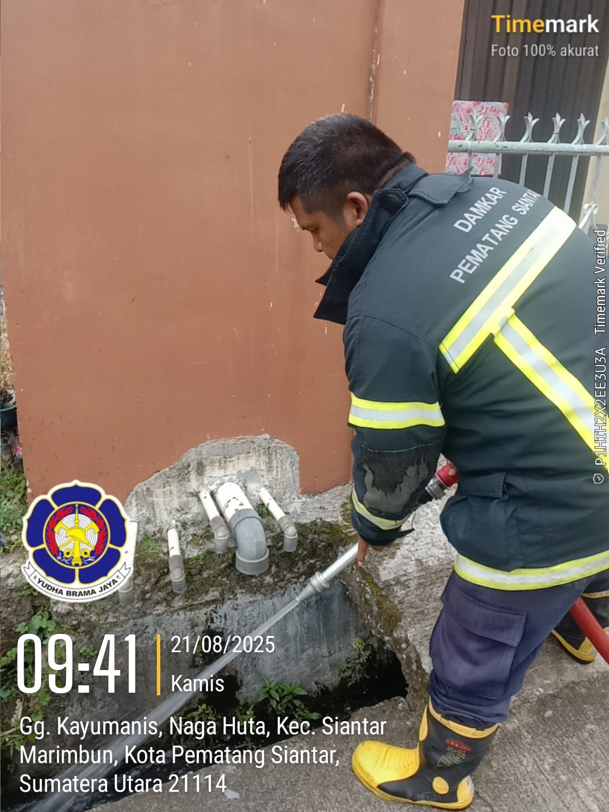 giat LIBAS (Lihat sumBAt gaS) di   Jl. Sisingamangaraja Gg. Kayu Manis