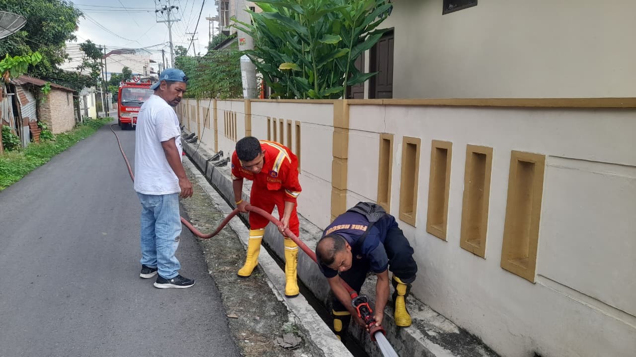 giat LIBAS (Lihat Sumbat Gas) di  Jl. Jawa