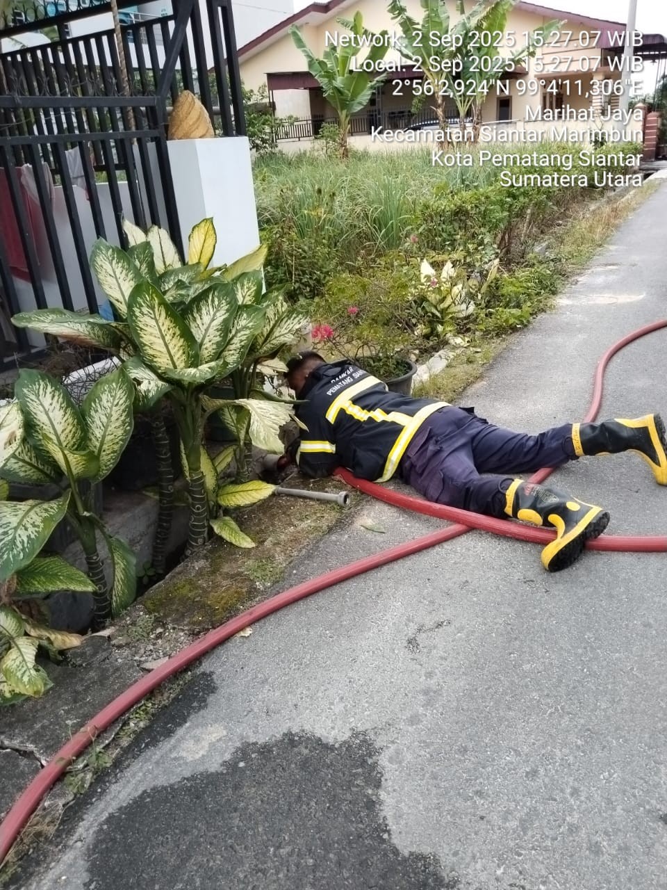 giat LIBAS (Lihat Sumbat Gas) di Jl. Bahkora II Gg. Flamboyan