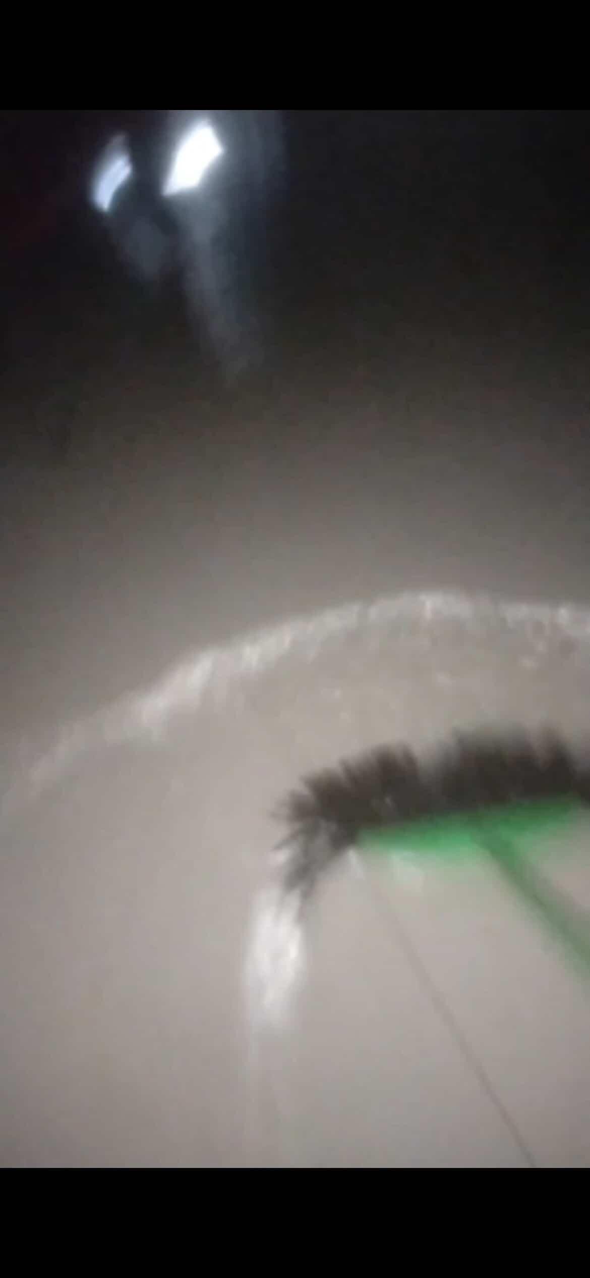 penyemprotan parit sumbat di  Jl. Lapangan Tembak