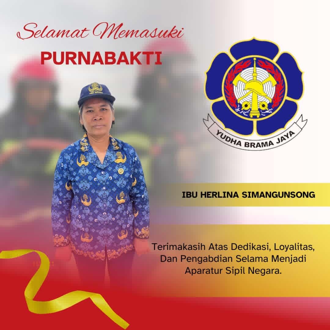 Selamat memasuki masa Purnabakti kepada Ibu Herlina Simangunsong.